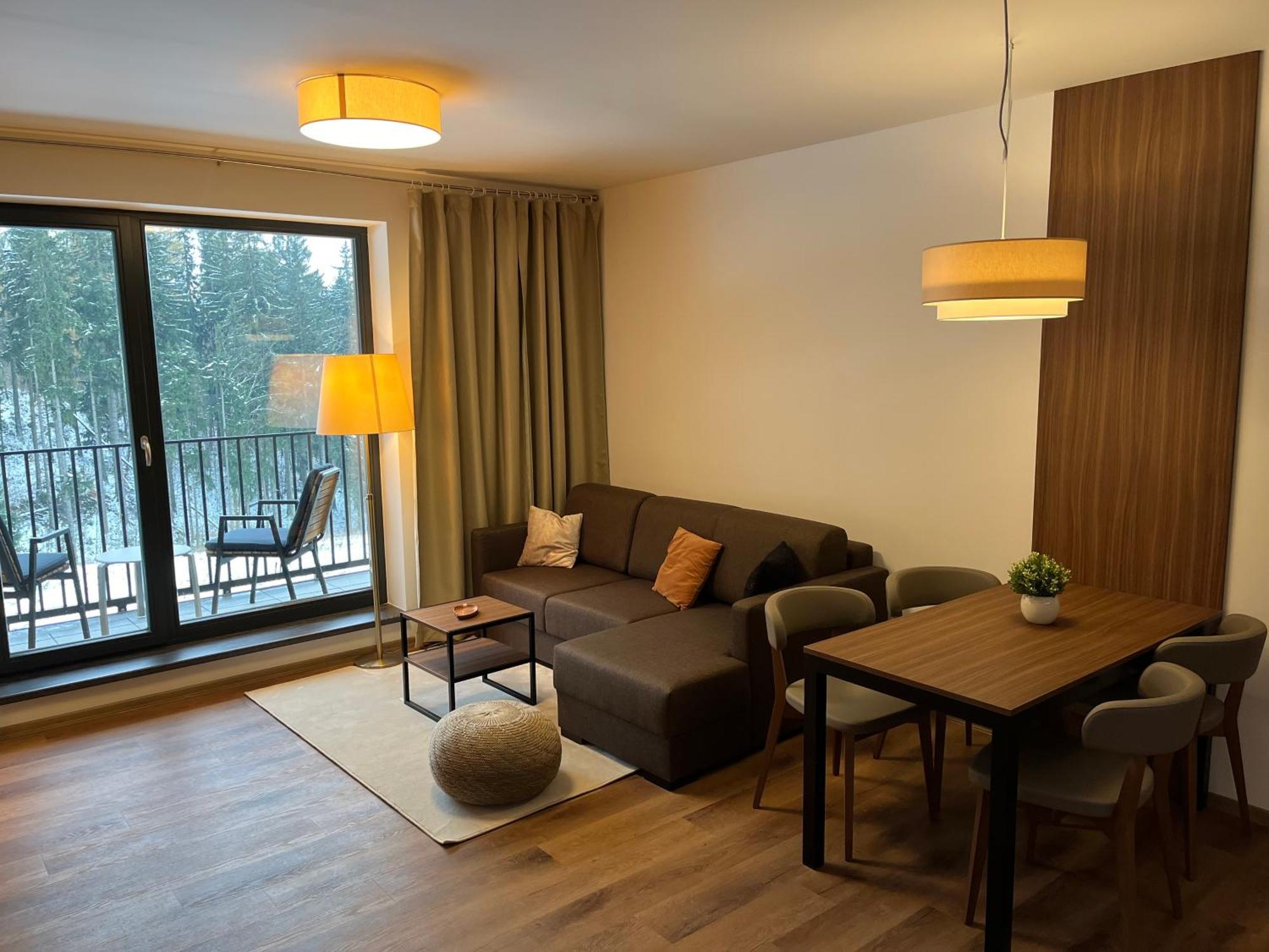 Apartman Hruska Černý Dŭl Exterior foto