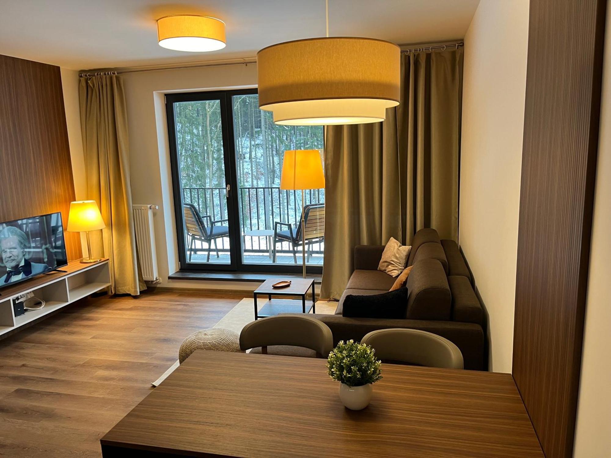 Apartman Hruska Černý Dŭl Exterior foto