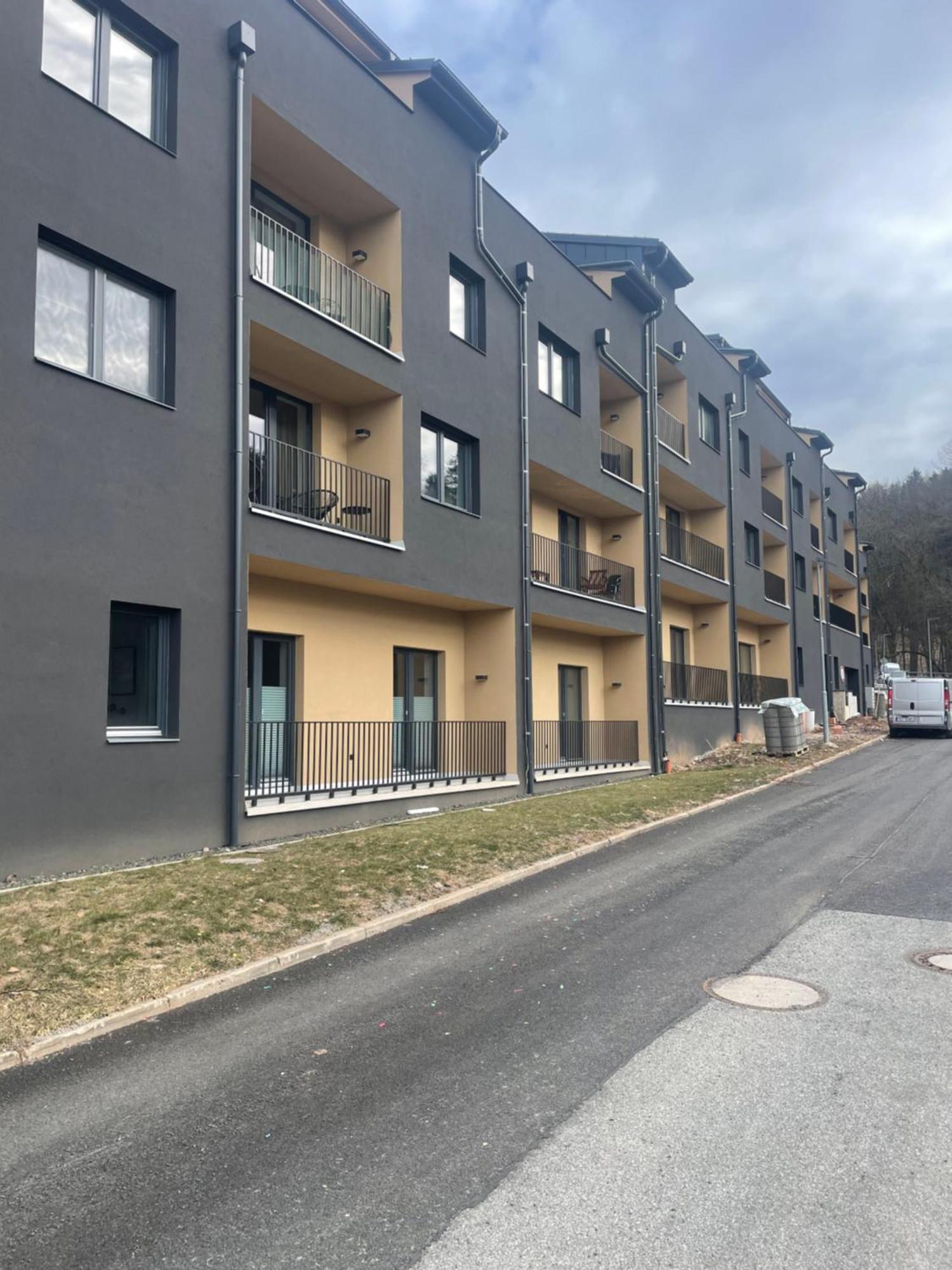 Apartman Hruska Černý Dŭl Exterior foto